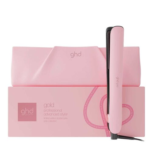 ghd Gold Hair Straightener in Dusted Pink
